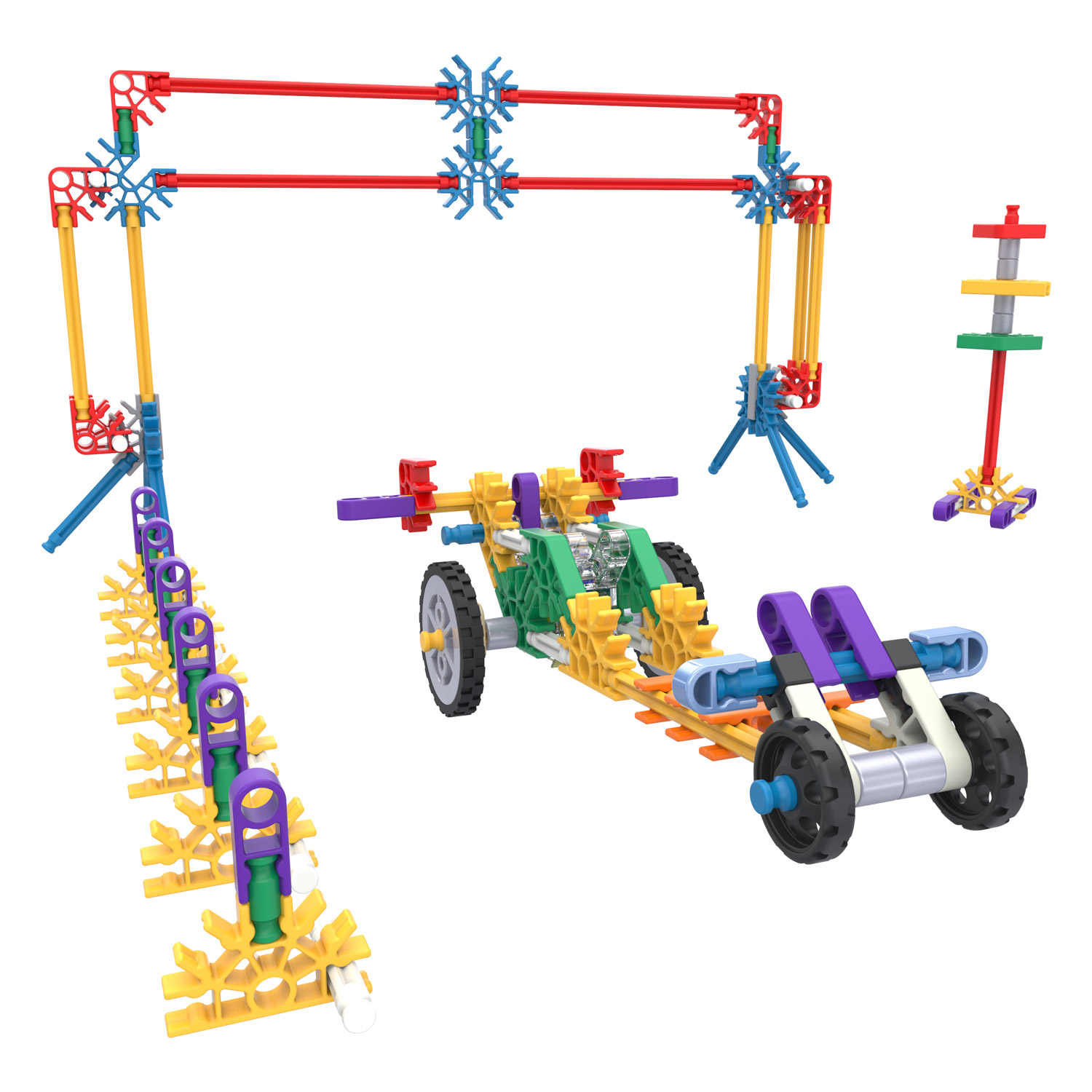 K'Nex Jeu de Construction Motorisé 25 Modèles, 325pcs.