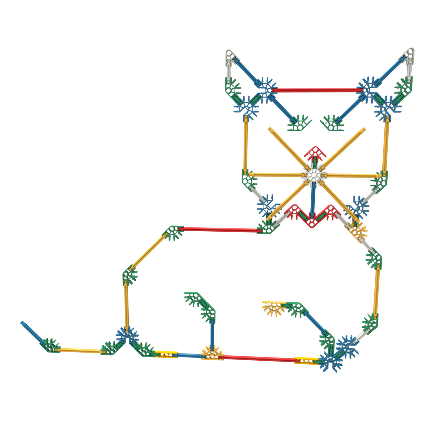 K'Nex Baukasten 100 Modelle, 863tlg.