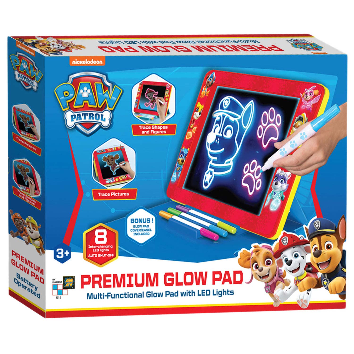 Condenseren Hilarisch erts PAW Patrol Lichtgevend Tekenbord met Hoes online ... | Lobbes Speelgoed