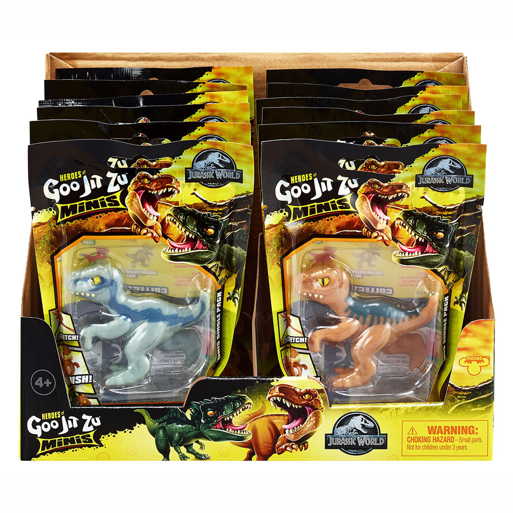 Figurine de jeu Goo Jit Zu Jurassic Mini Dino