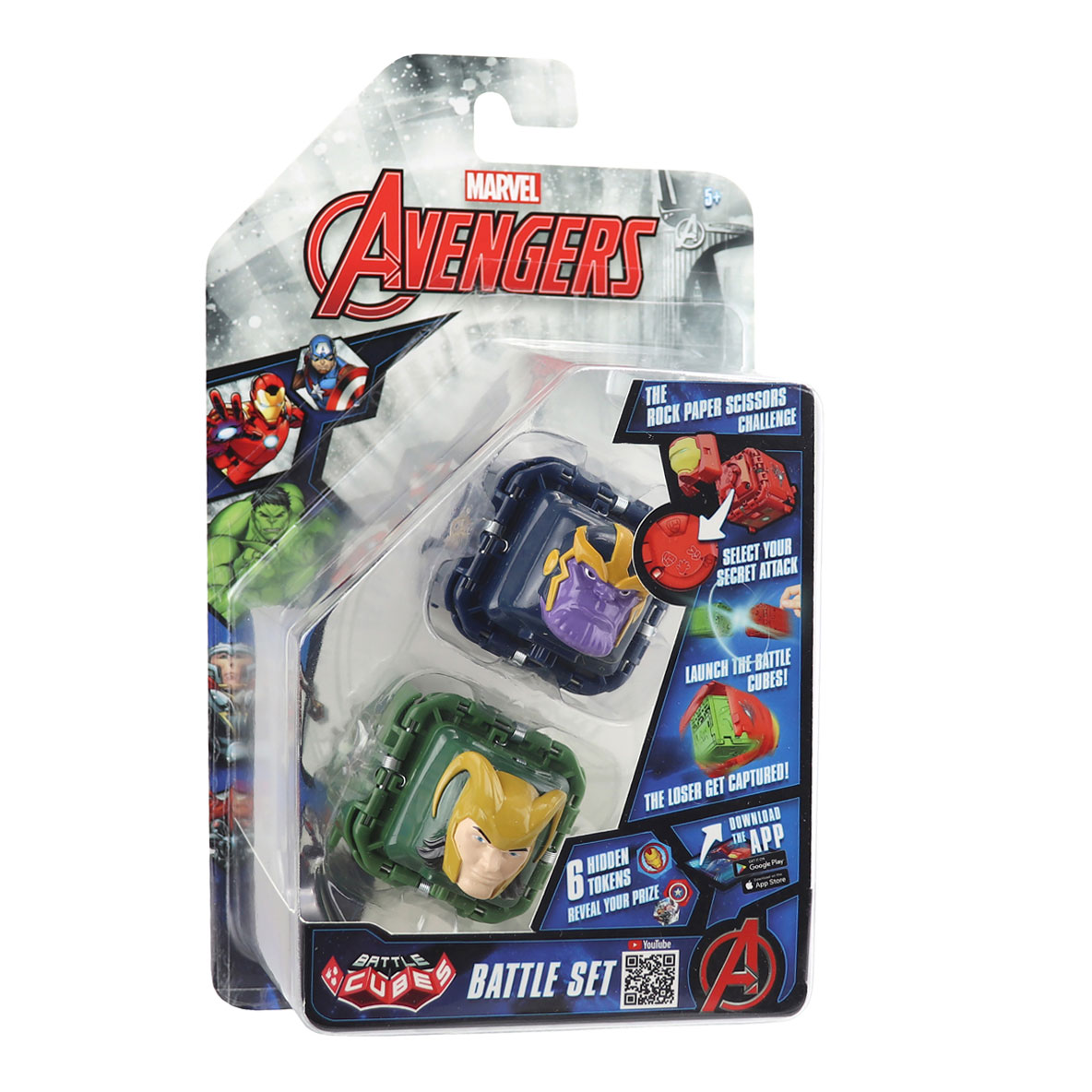Battle Cubes Avengers Thanos contre Loki Ensemble de jeu