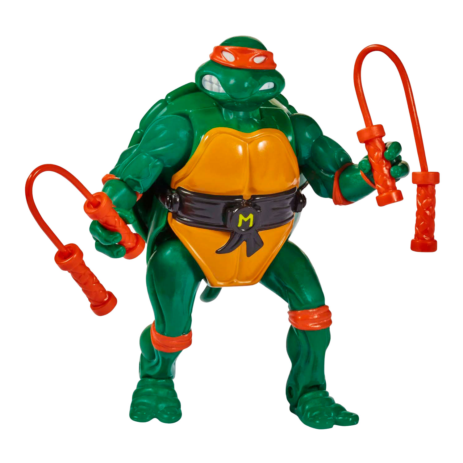 Tortues Ninja Mutant Mayhem jouant la figurine Mutatin Mickey