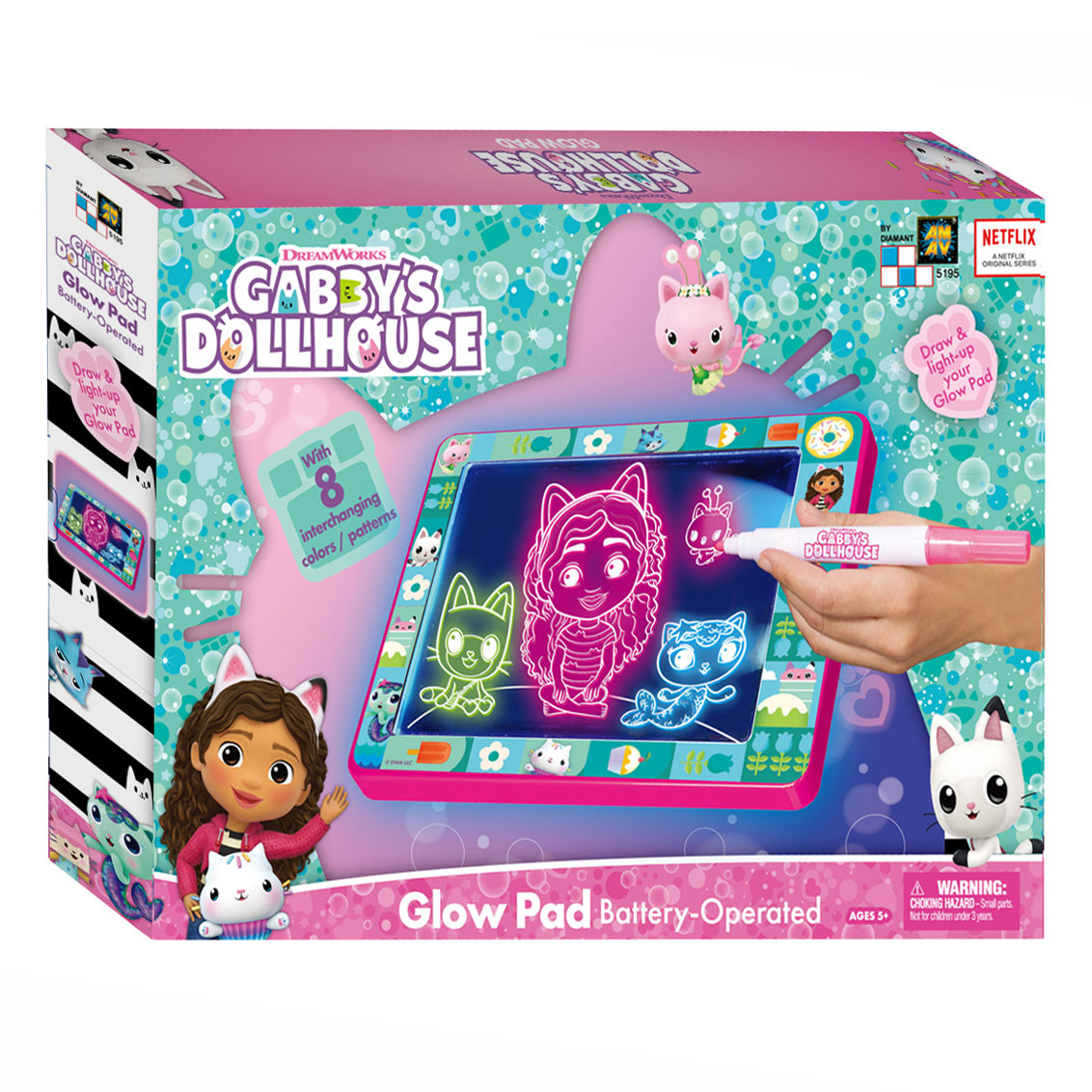 Gabby's Dollhouse Glow Pad Zeichenbrett
