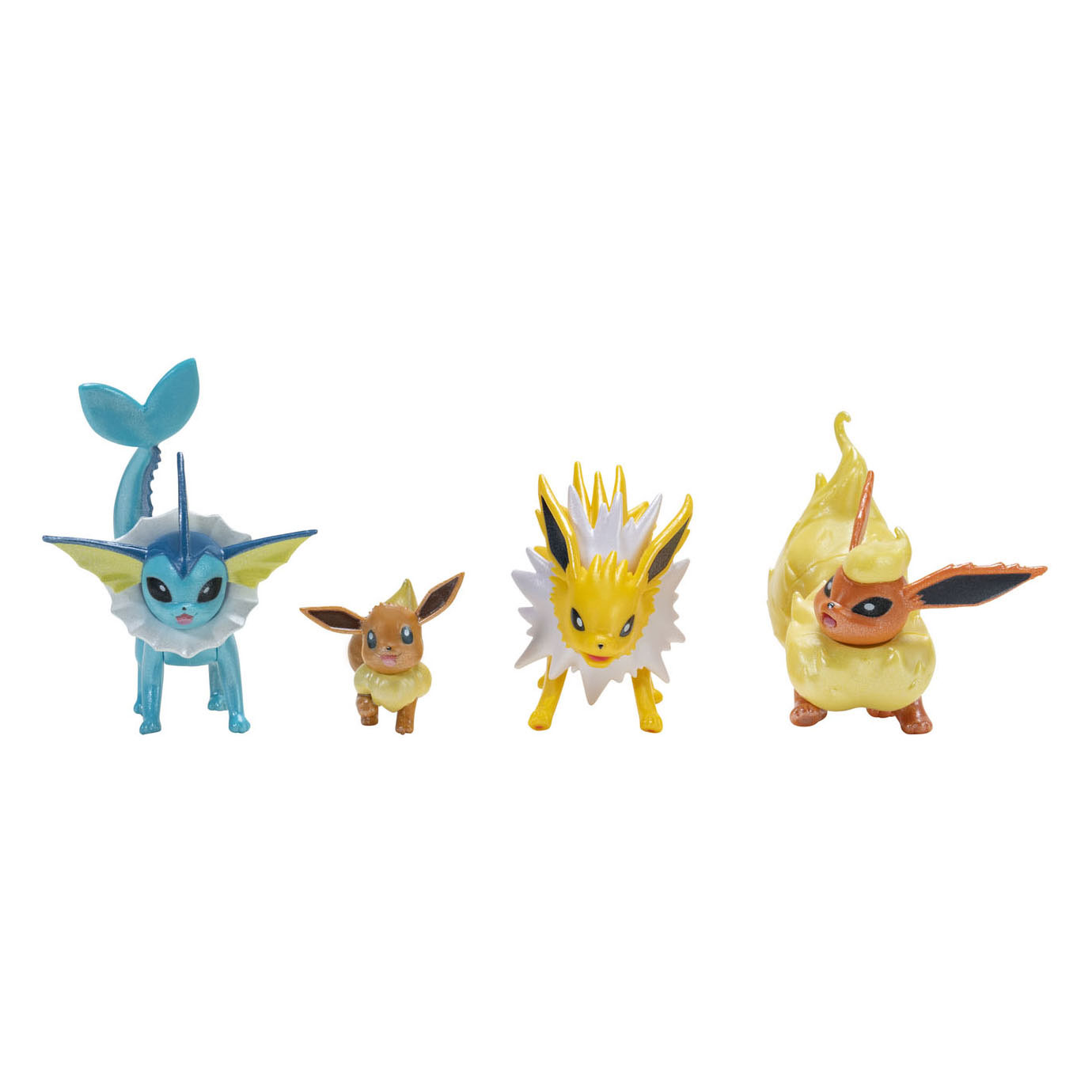 Pokemon Evolution Multipack-Figuren – Eevee, Jolteon, Flareon & Vaporeon