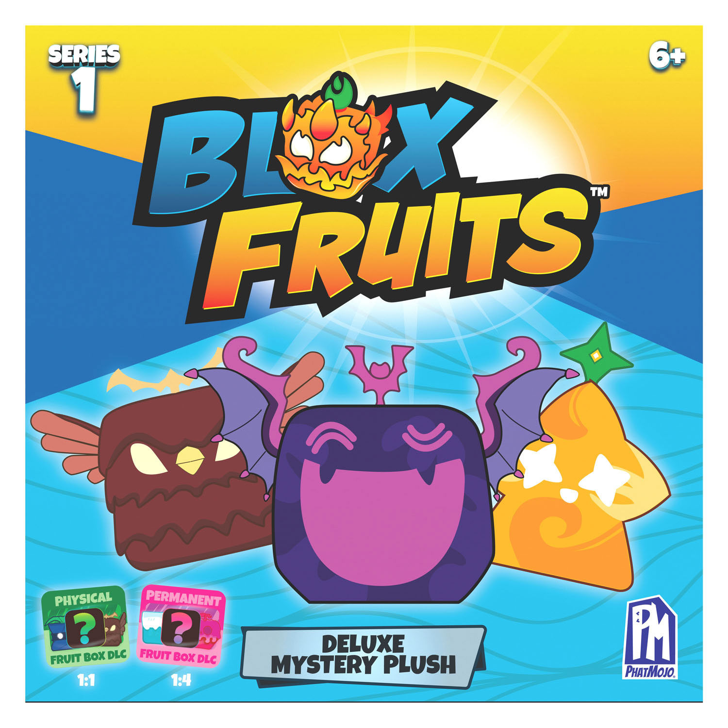 Blox Fruits Mystery Deluxe Plüschtier Plüsch Serie 1