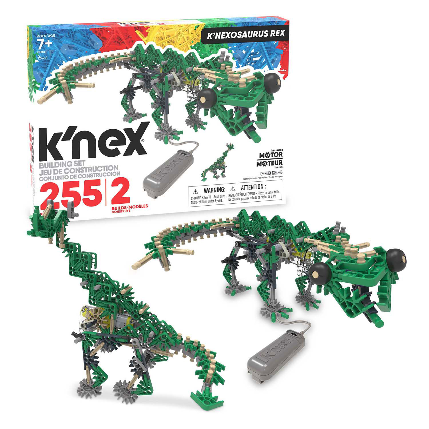 K'Nex Knexosaurus Rex mit Motor, 255 Stk.