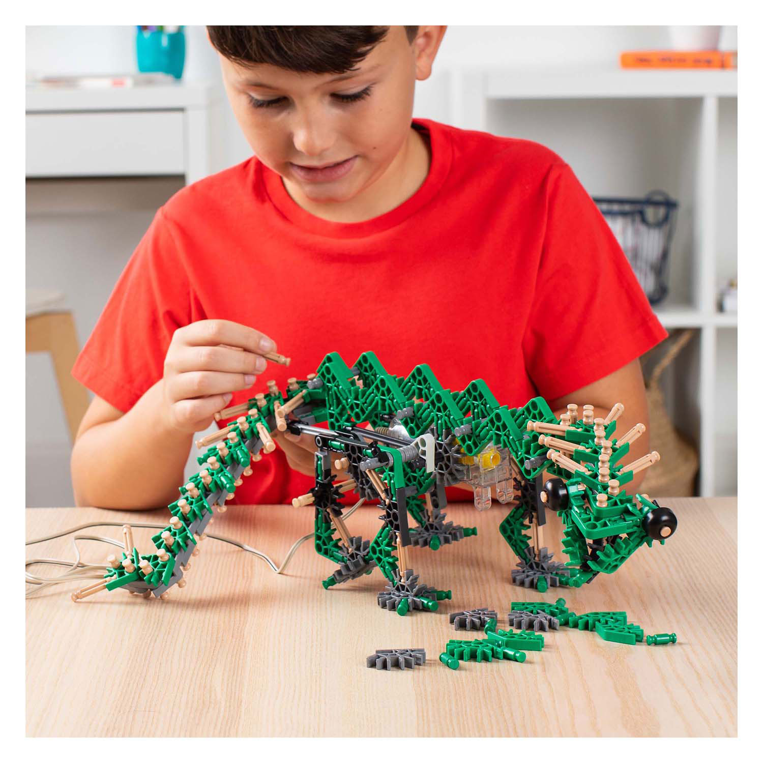 K'Nex Knexosaurus Rex mit Motor, 255 Stk.