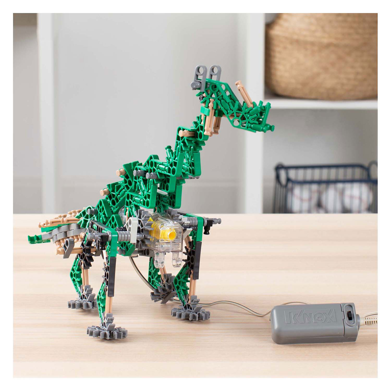 K'Nex Knexosaurus Rex avec moteur, 255 pcs.