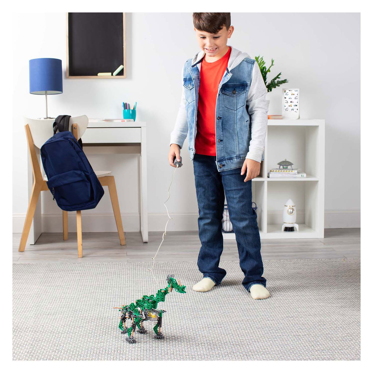 K'Nex Knexosaurus Rex mit Motor, 255 Stk.