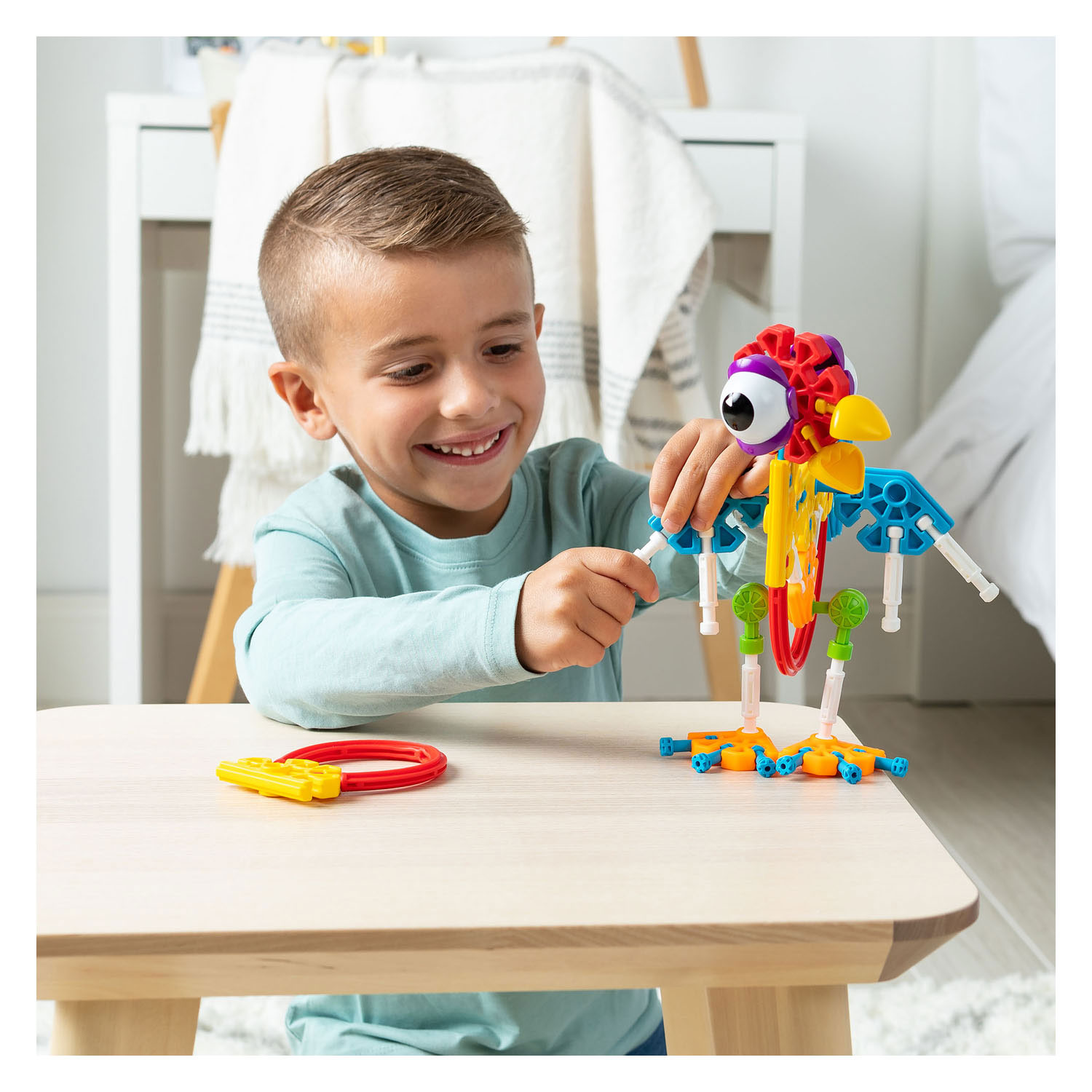 Kid Knex Farmin Friends Bauset, 65 Teile.