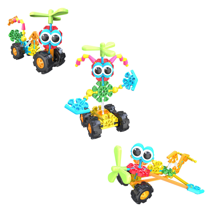 Kid Knex Zoomin Buddies Bouwset, 48dlg.