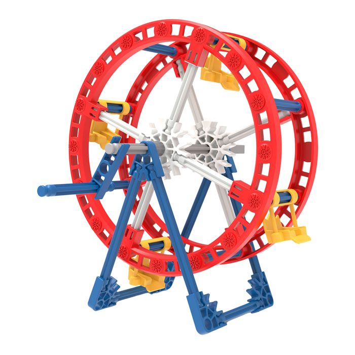 Knex Mini-Riesenrad-Bauset, 48-teilig.