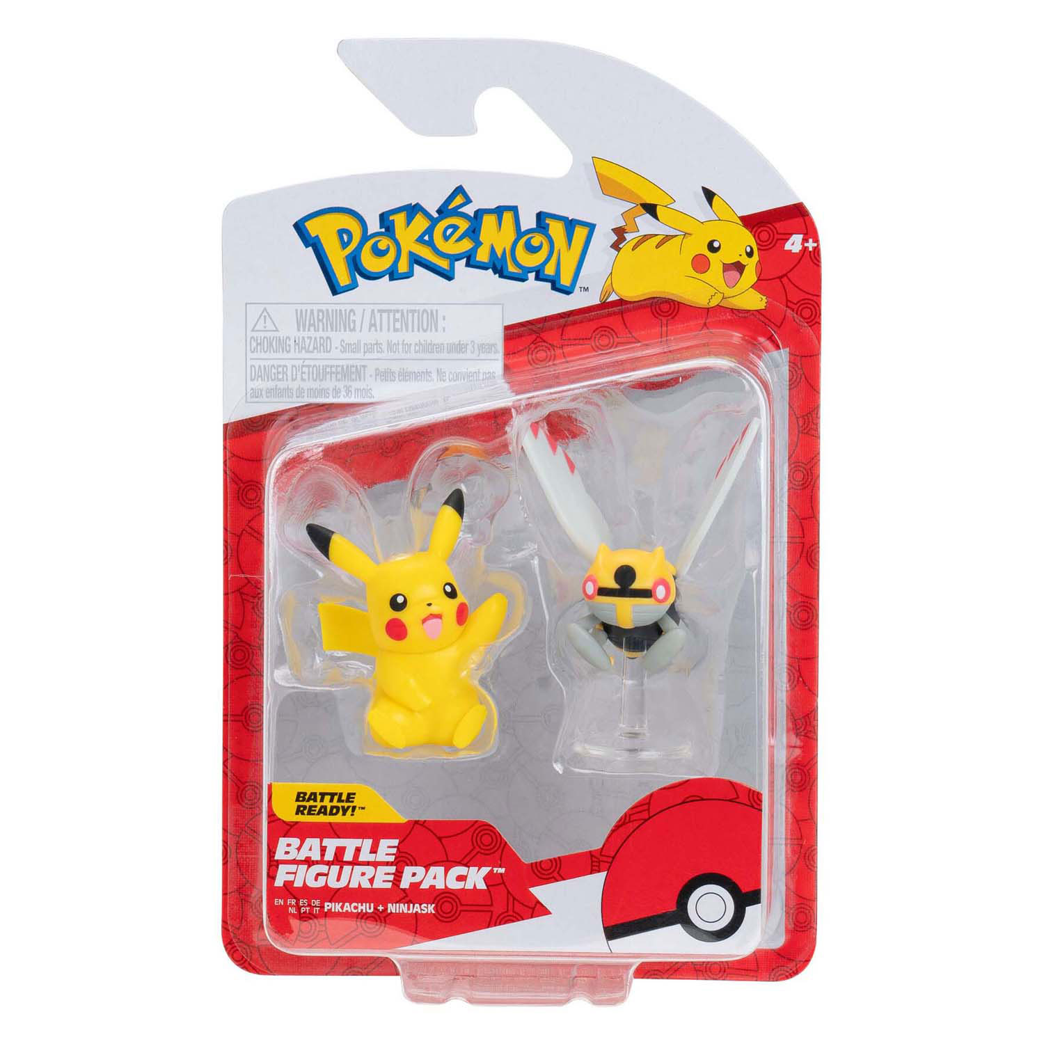 Pokémon Kampffigur Pikachu & Ninjask, 2tlg.