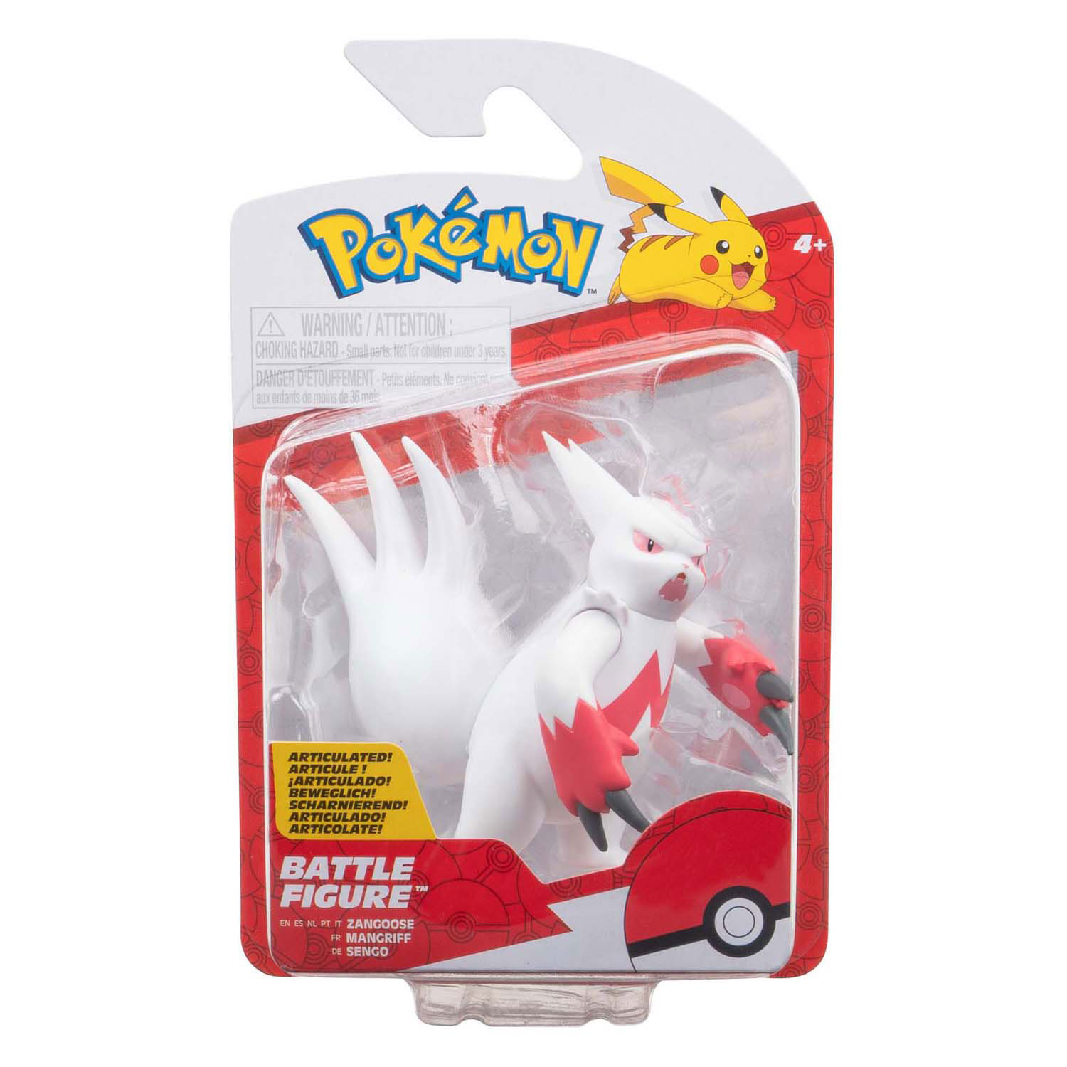 Pokémon-Kampffigur Zangoose, 5 cm