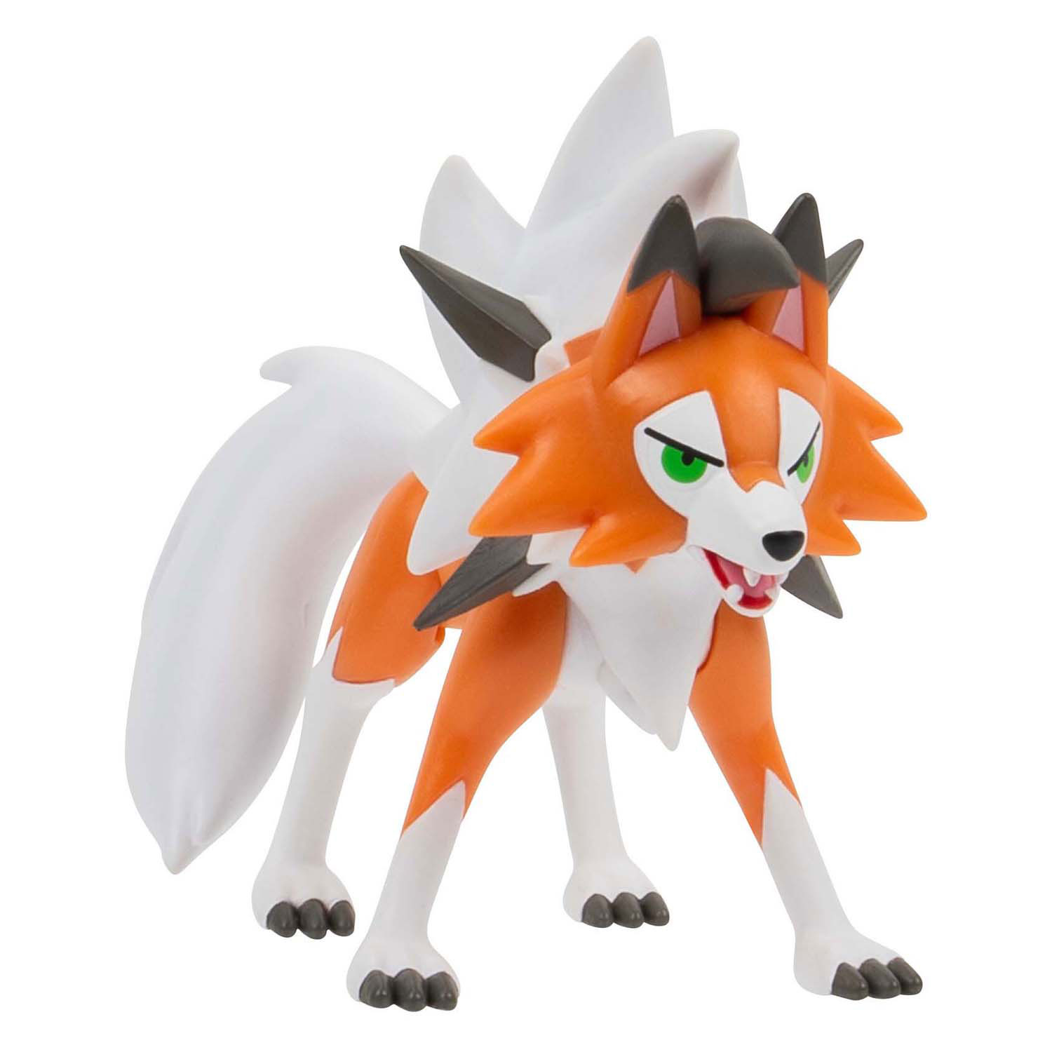 Pokémon-Kampffigur Lycanroc Dämmerungsform, 5 cm