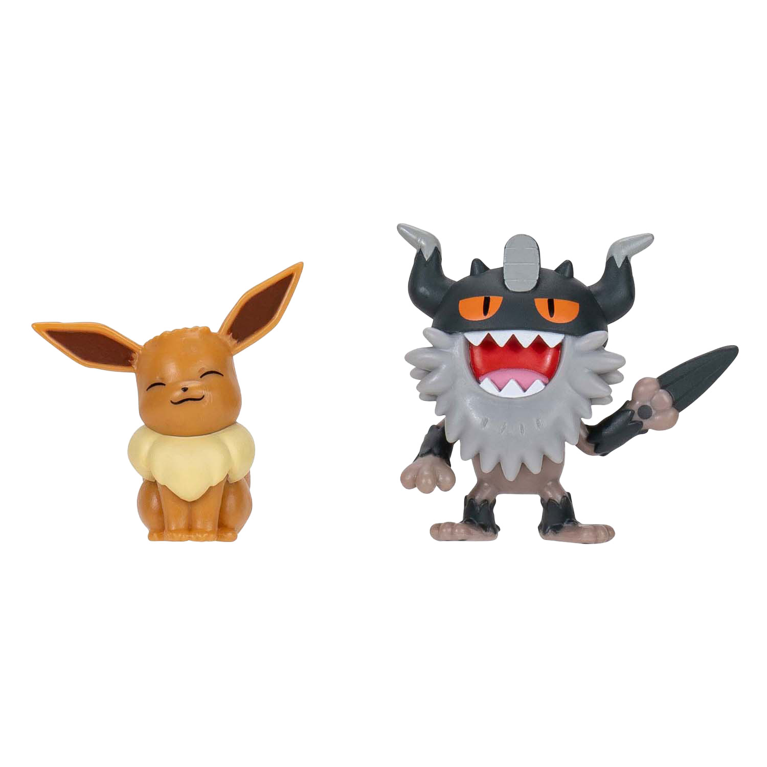 Pokémon Kampffigur Evoli & Perrserker, 2 Stk.