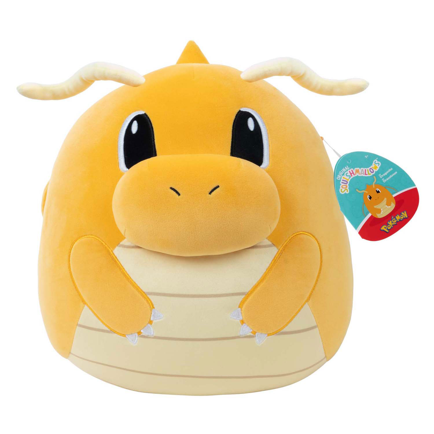 Squishmallows Pokemon Plüschtier – Dragonite Wave, 35 cm