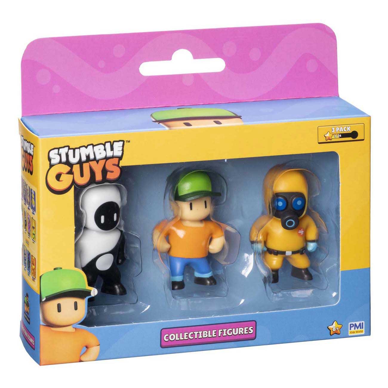 Lot de 3 figurines d'action Stumble Guys
