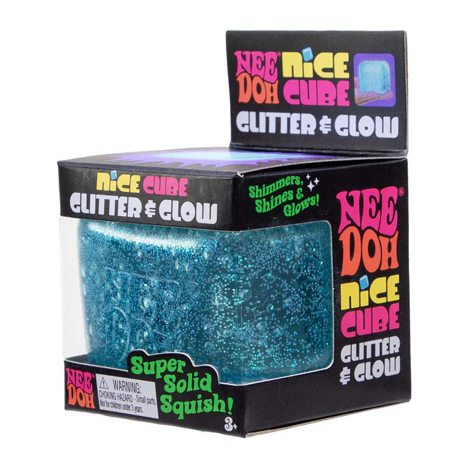Needoh - Glitter & Glow Nice Cube Needoh