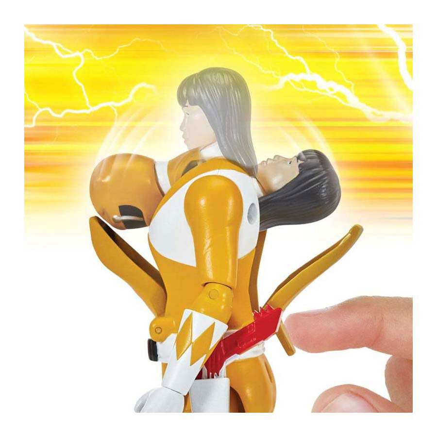 Power Rangers Auto Morphin Yellow Ranger