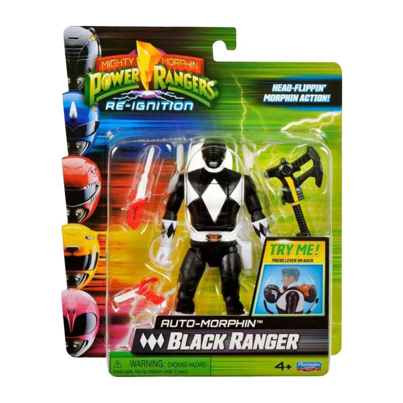Power Rangers Auto Morphin Black Ranger