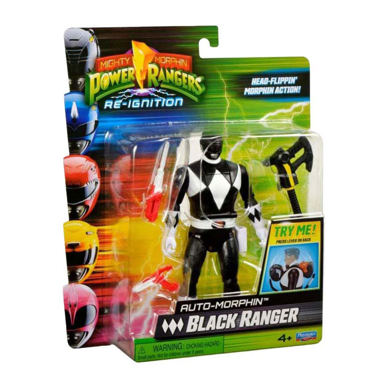 Power Rangers Auto Morphin Black Ranger