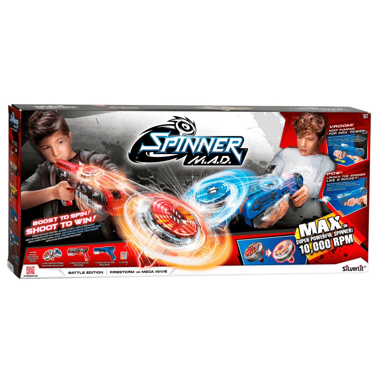 Spinner M.A.D. Battle Pack