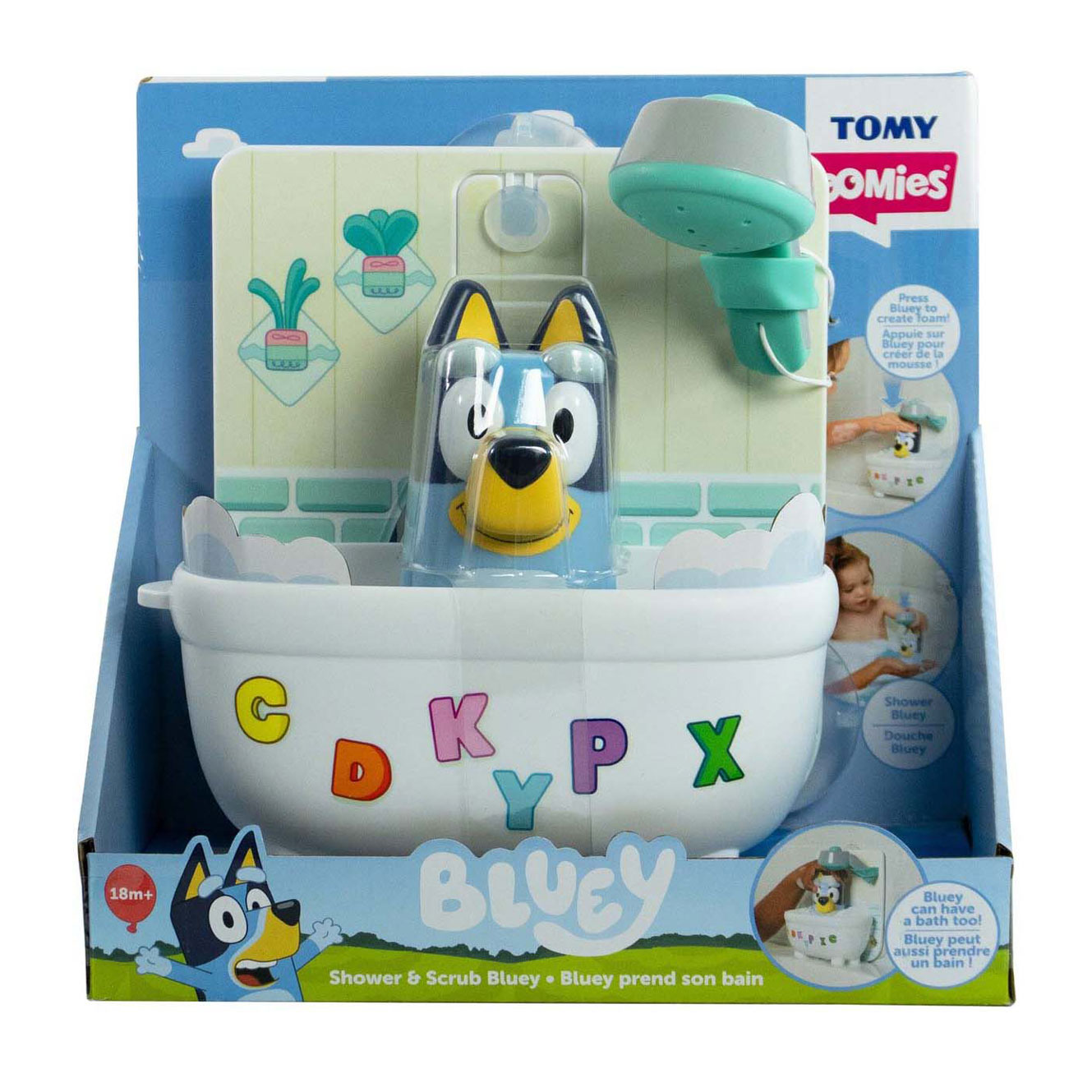 Bluey Shower & Scrub Bluey