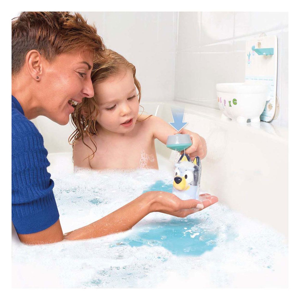 Bluey Shower & Scrub Bluey