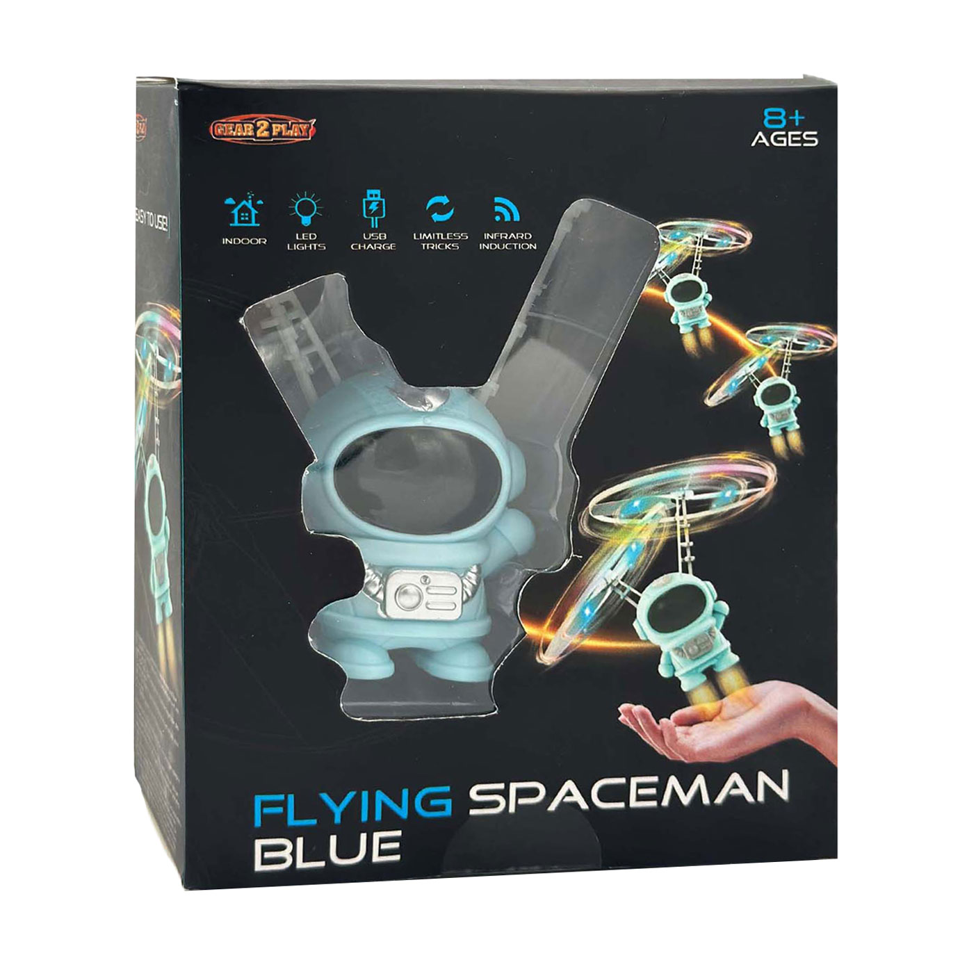 Astronaute volant - Bleu