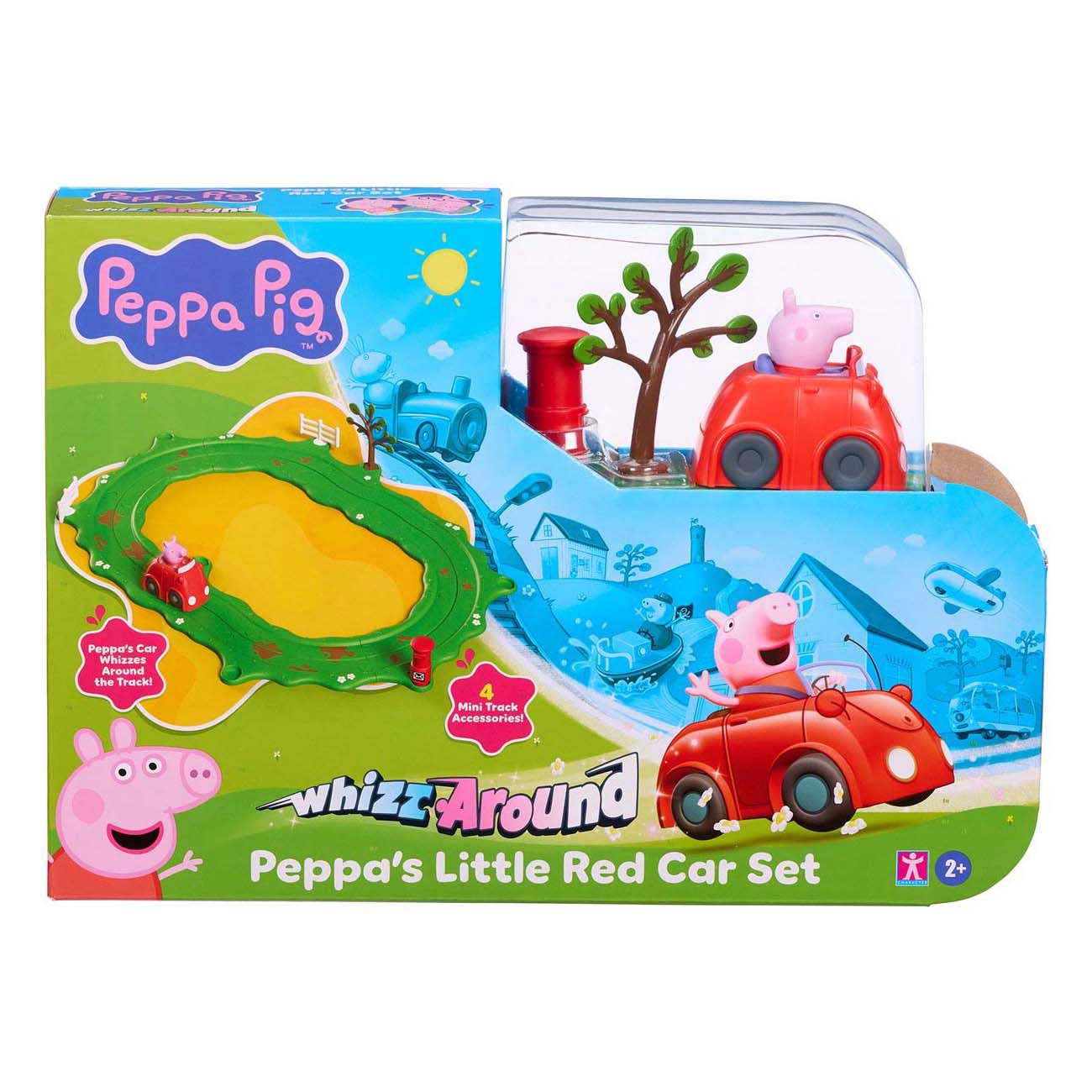Peppa Pig Whizz Around - Peppa's Kleine Rode Auto Set