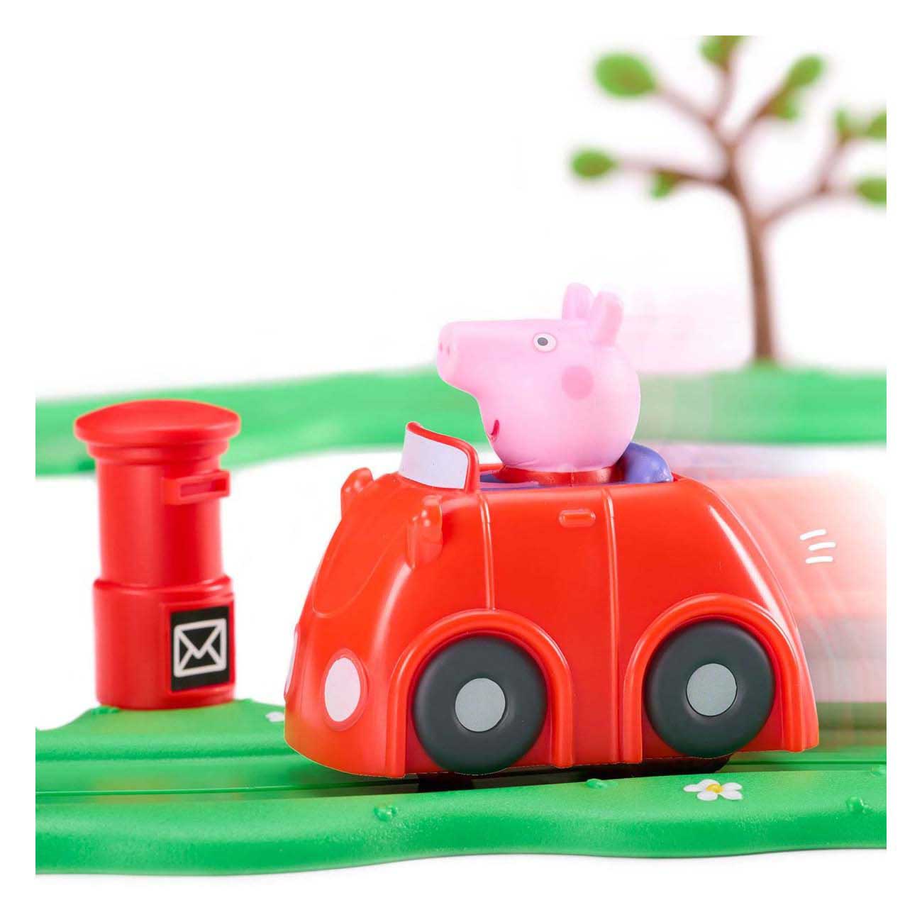 Peppa Pig Whizz Around - Peppa's Kleine Rode Auto Set