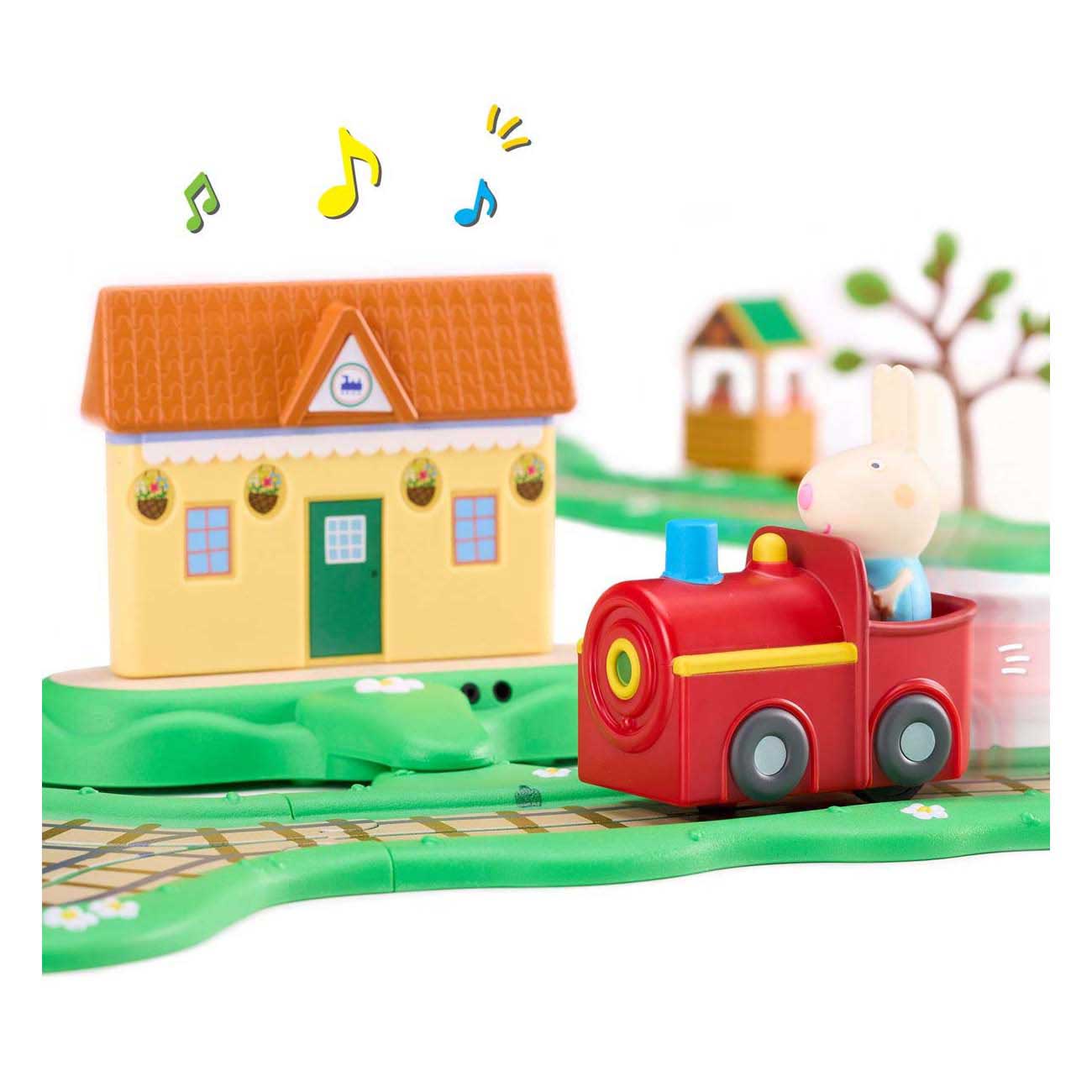 Peppa Pig Whizz Around - Clickety Clack Trein Set