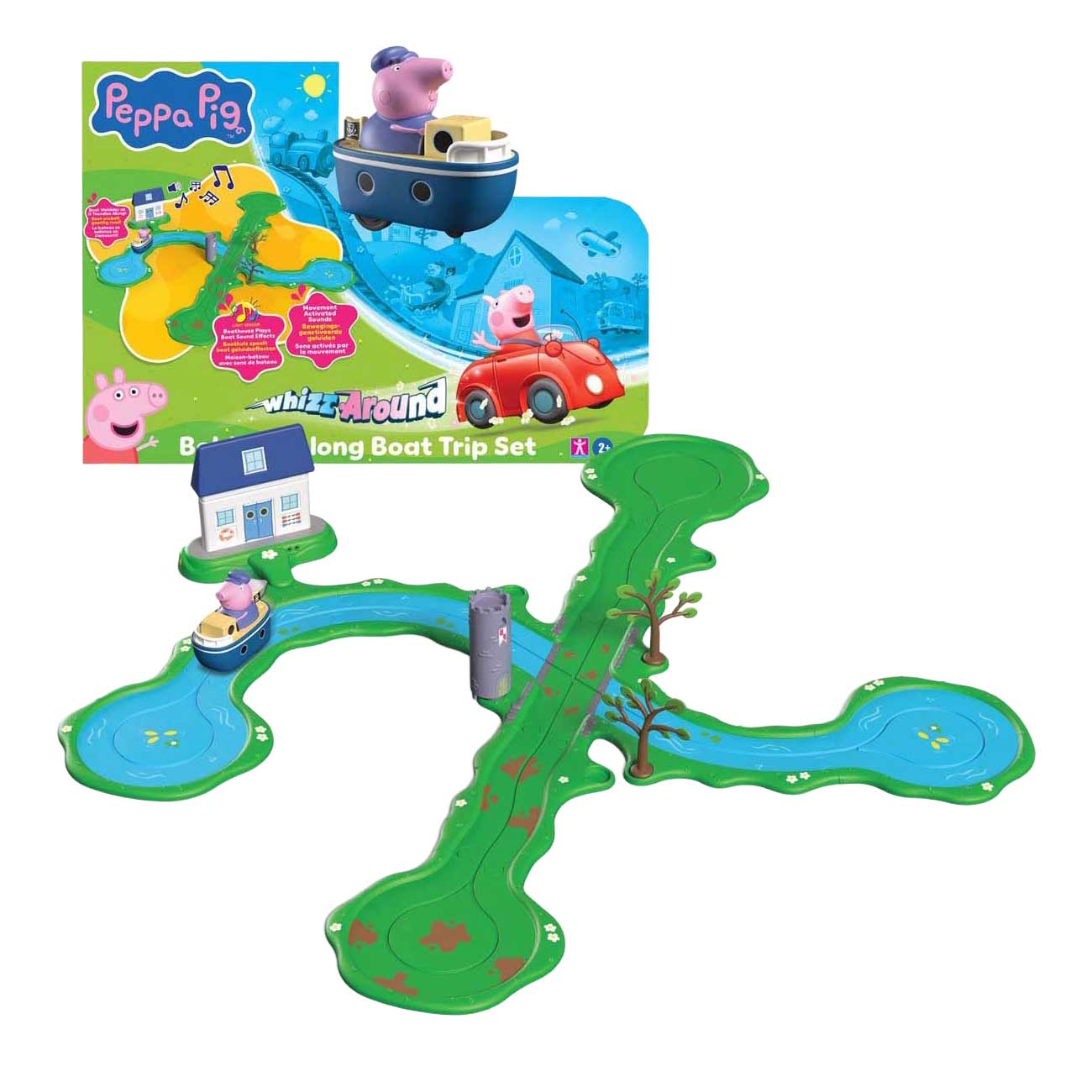 Peppa Pig Whizz Around - Bobbing Along Boot Set
