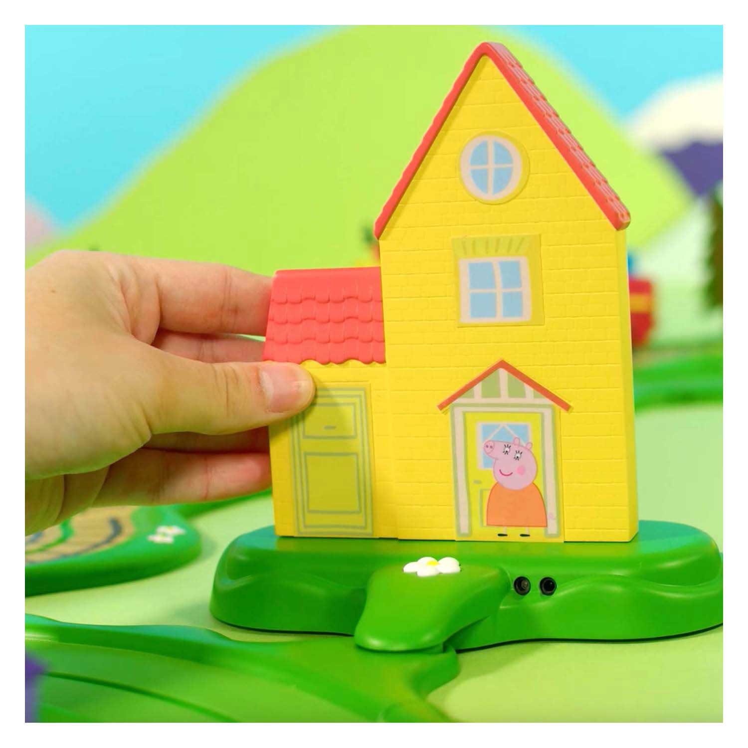 Peppa Pig Whizz Around - Peppa's Rondweg door de Stad Speelset