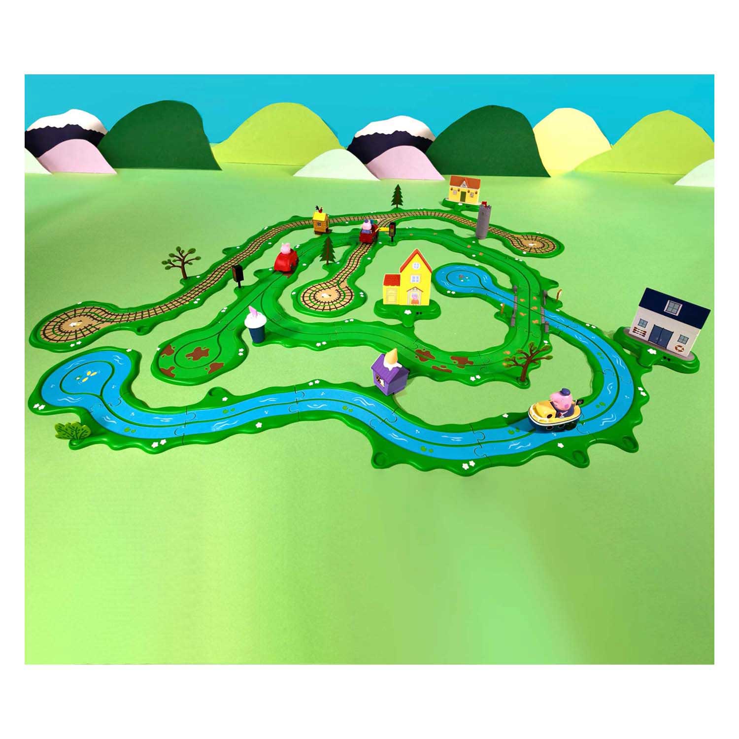Peppa Pig Whizz Around - Peppa's Great Big World Set