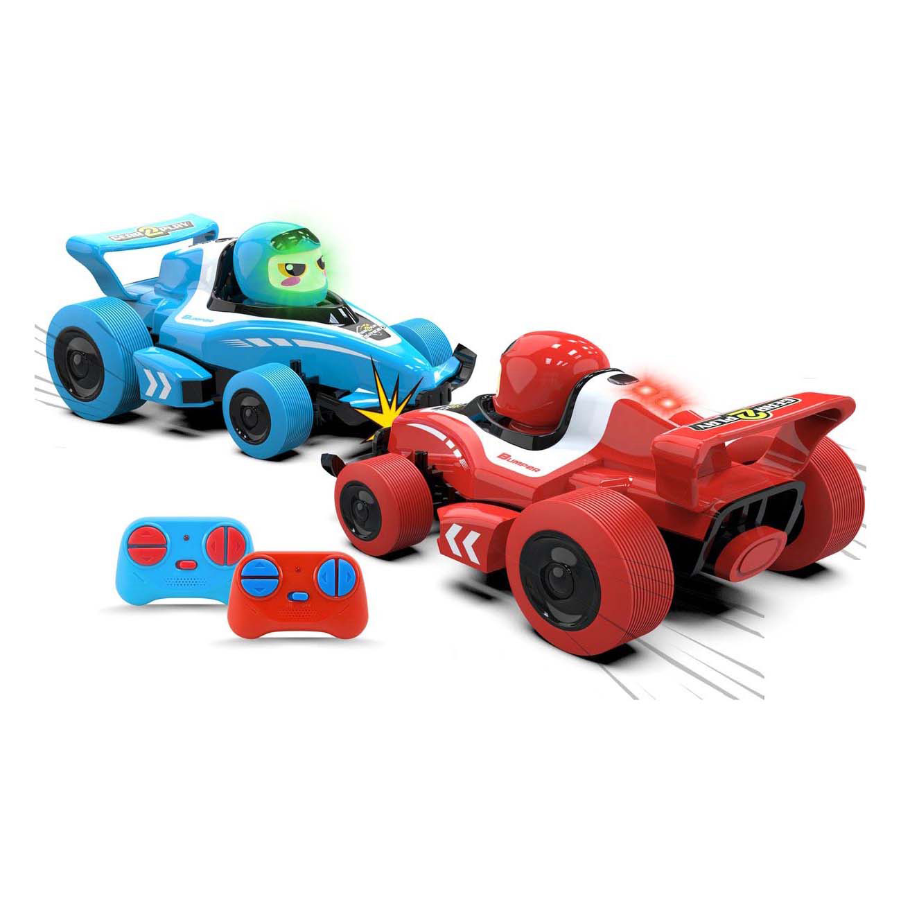 Gear2Play RC Neon Bumper Cars Pro