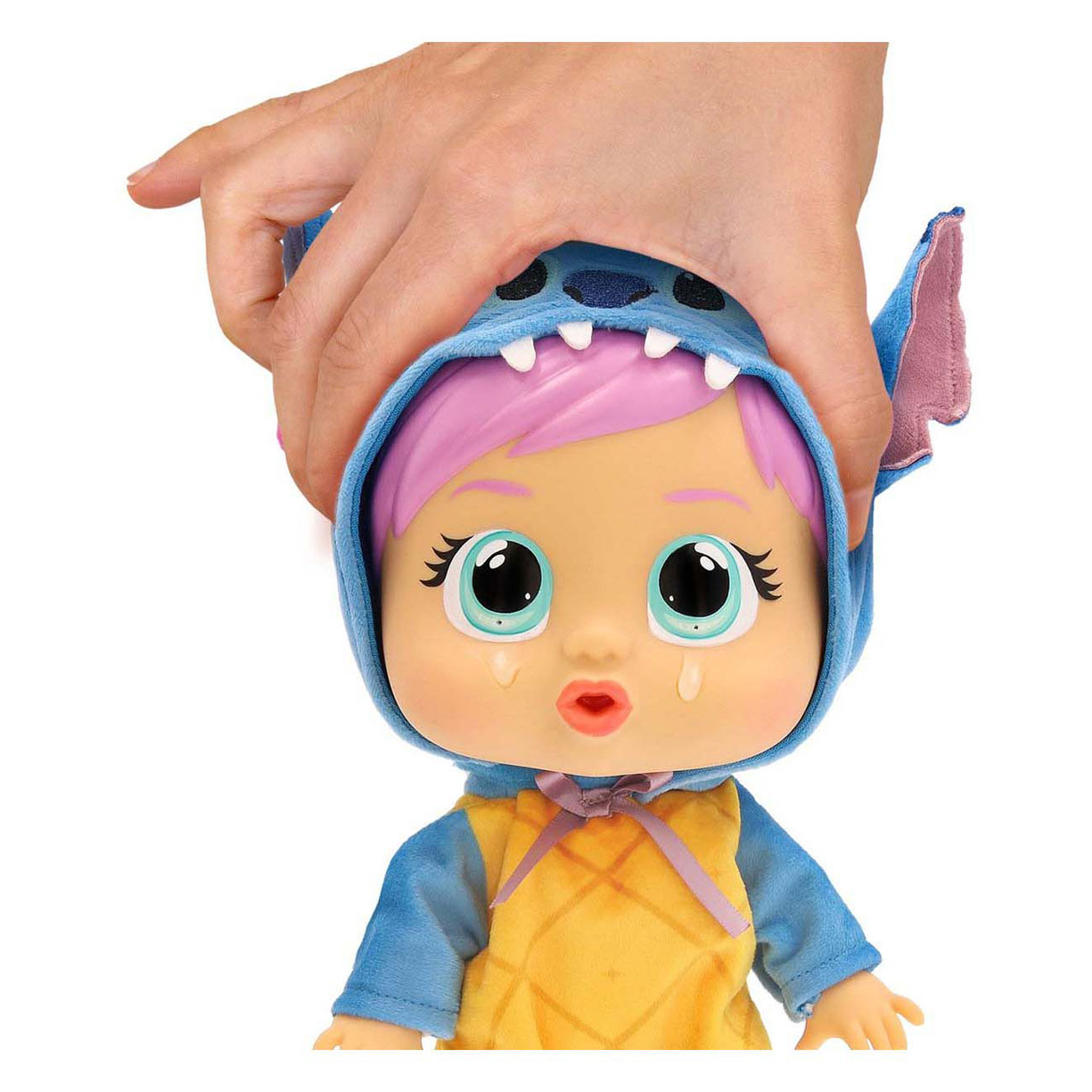 Cry Babies Loving Care Stitch Babypop - 26,5cm
