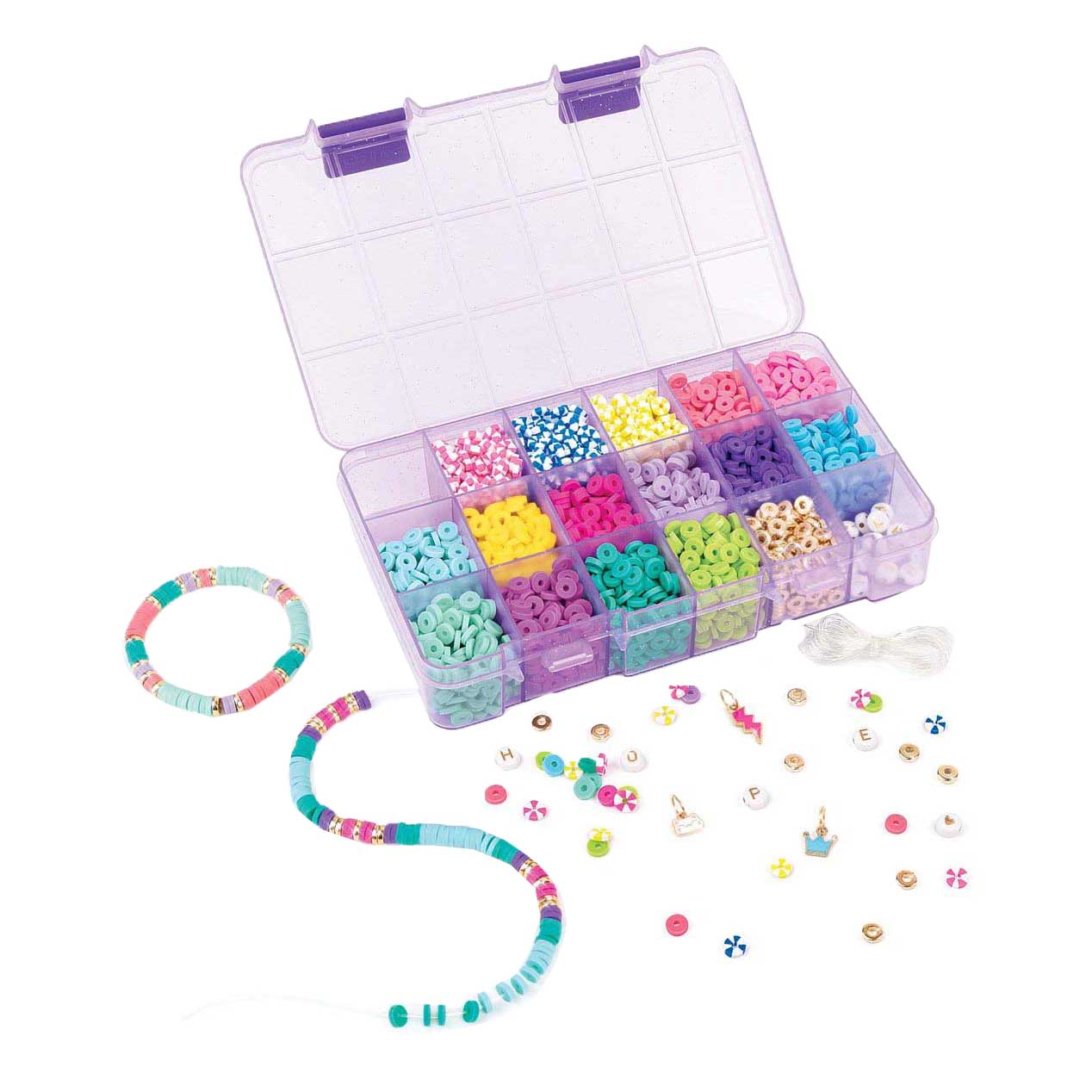 Make it Real - Ensemble de perles Heishi Craze avec étui de rangement