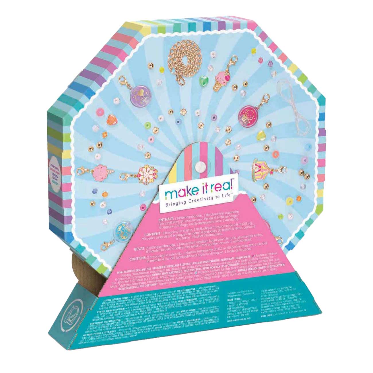 Make it Real - Sweet Spin Carnaval Lipgloss Armbanden Set