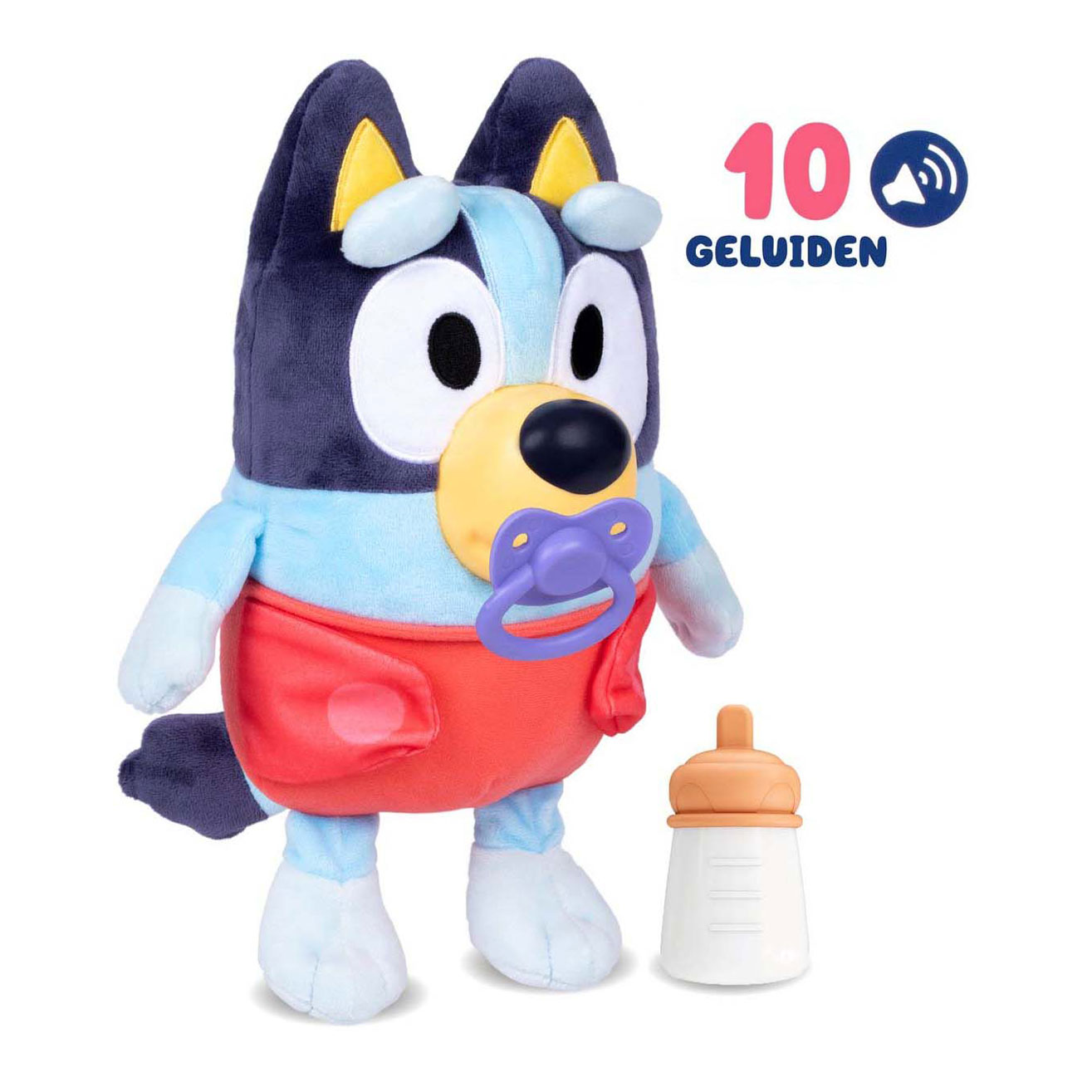 Baby Bluey Cuddle and Care Interactief Pluchen Knuffel