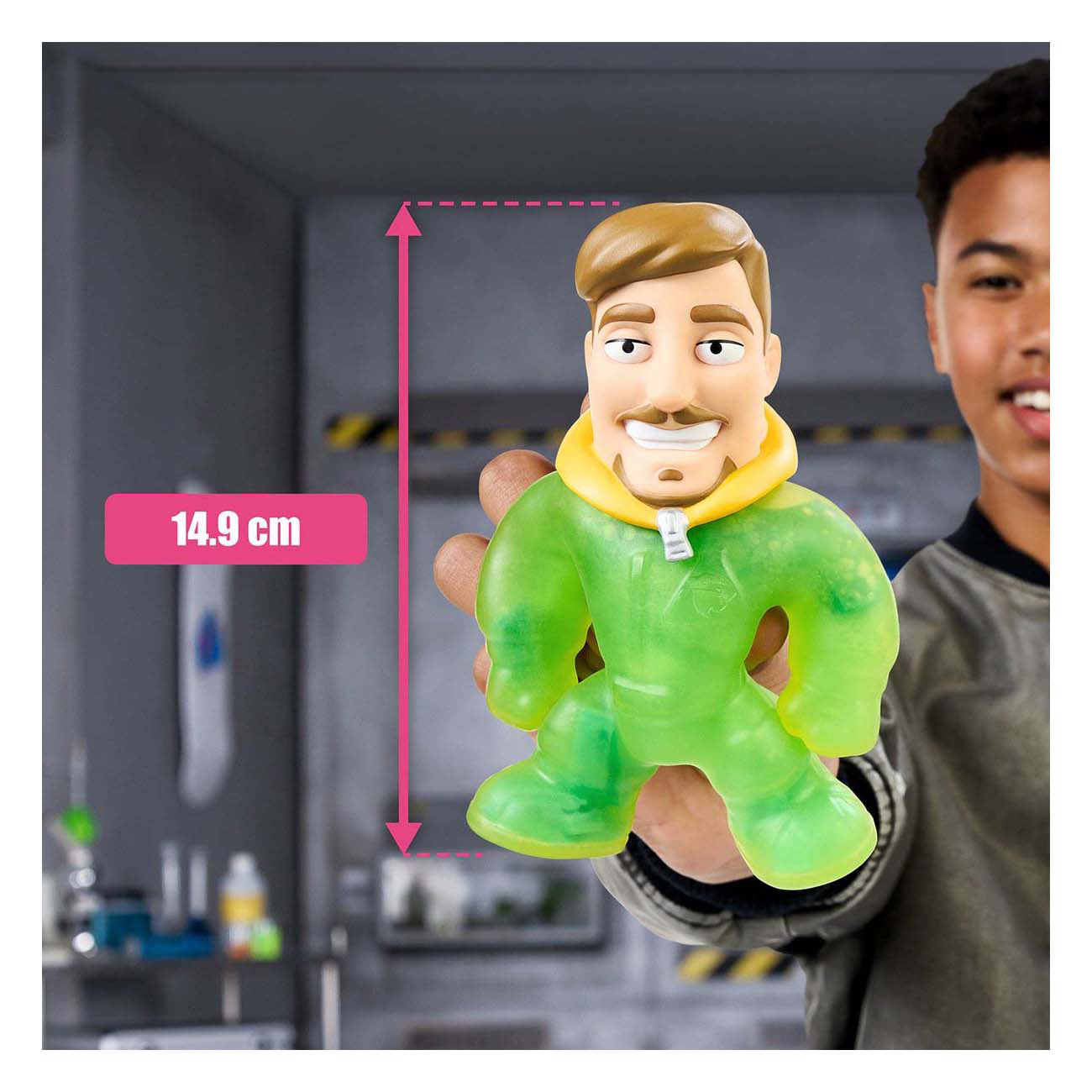 Station de création MrBeast Lab - Figurine extensible