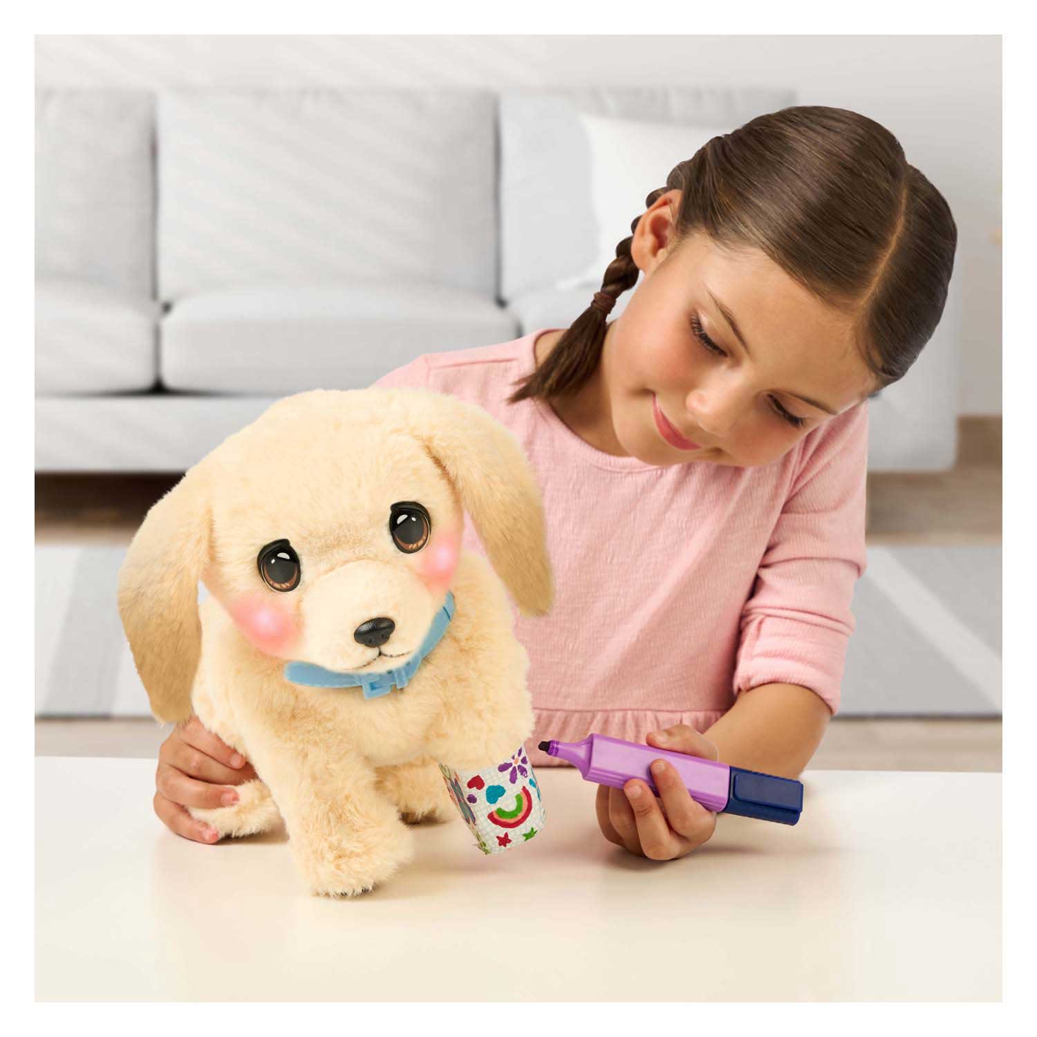 Little Live Pets Ouchies Puppy Cooper - Interactieve Knuffel