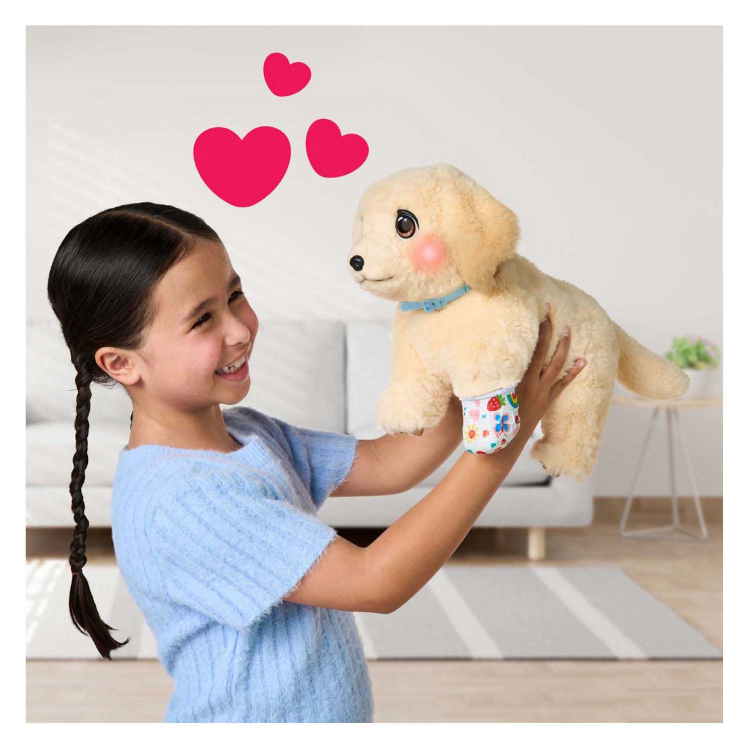 Little Live Pets Ouchies Puppy Cooper - Interactieve Knuffel