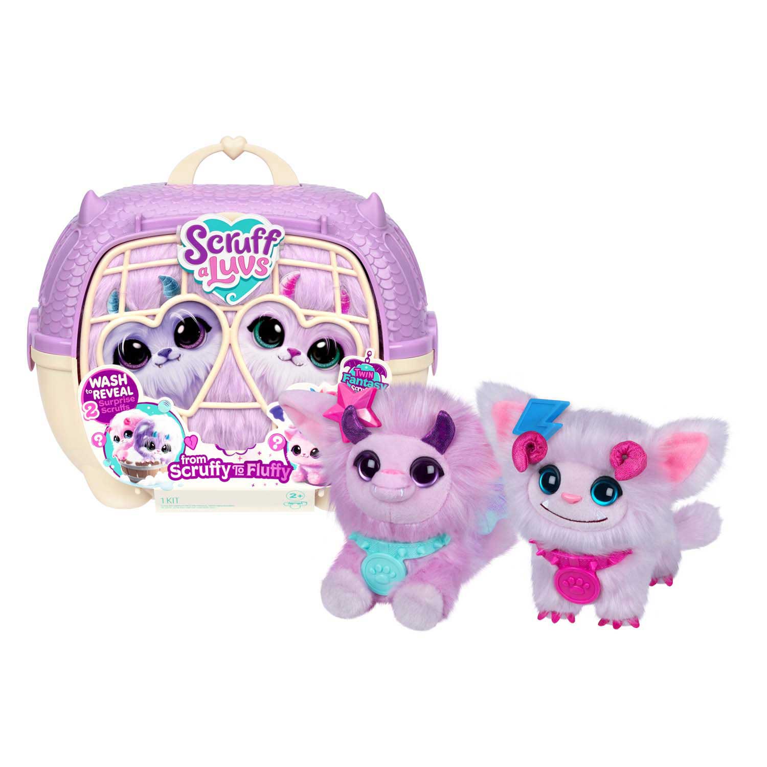 Scruff a Luvs Twin Fantasy Scruffs Knuffel