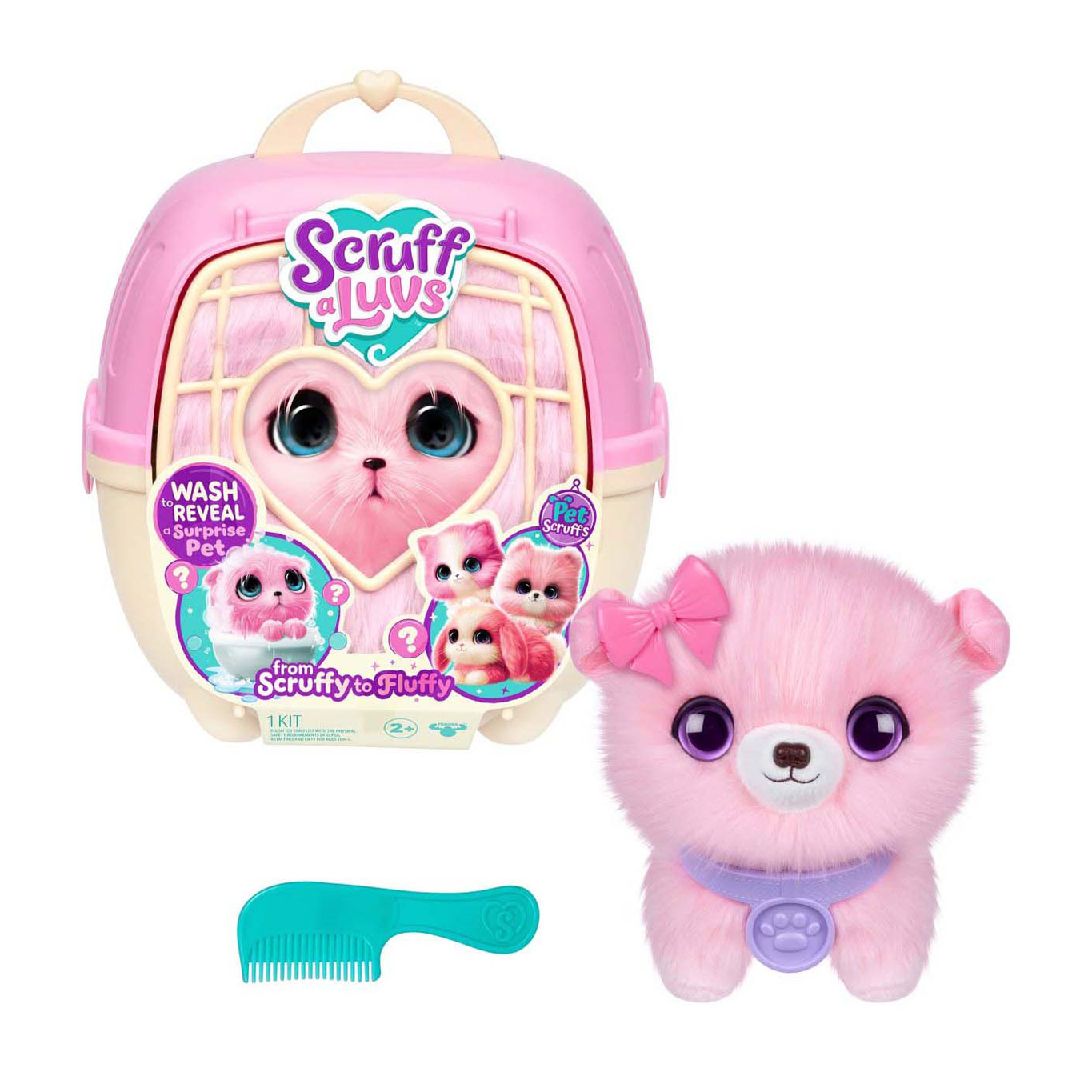 Scruff a Luvs Mystery Huisdier Roze