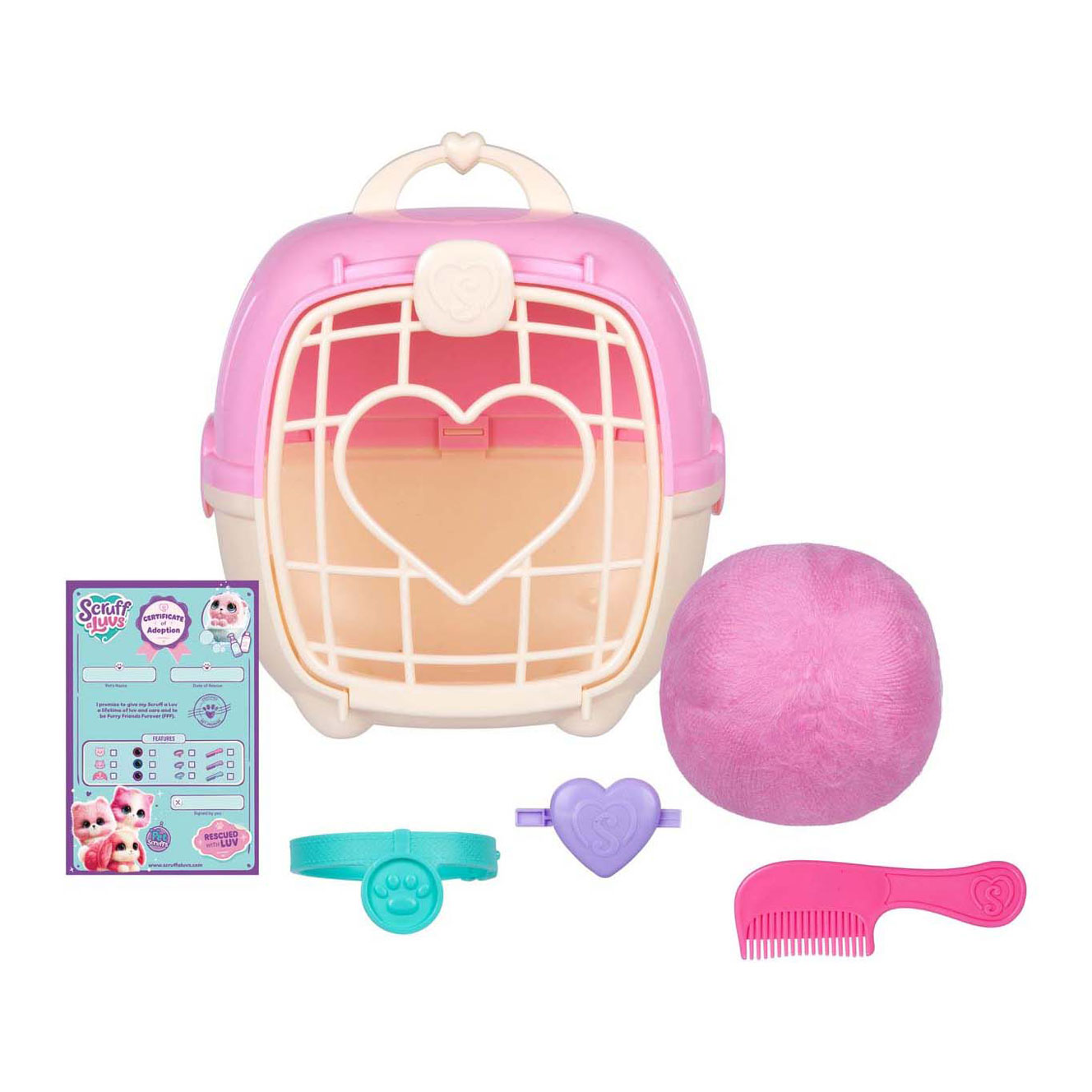 Scruff a Luvs Mystery Huisdier Roze