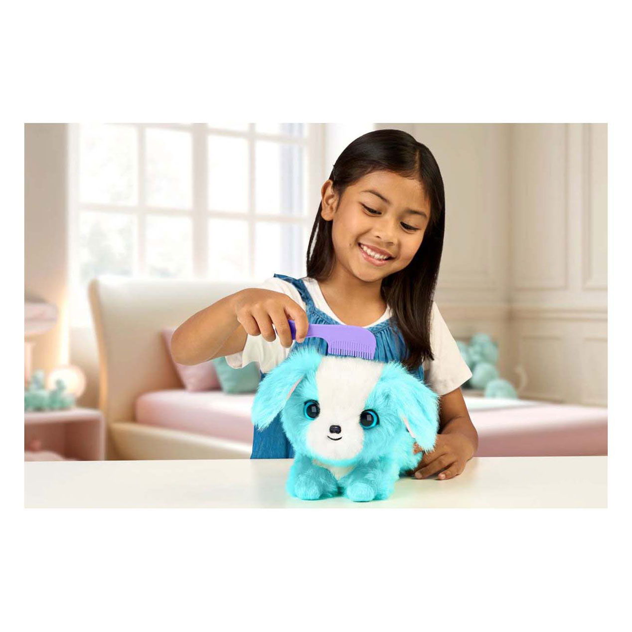 Scruff a Luvs Mystery Huisdier Blauw