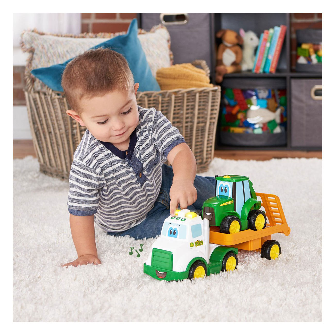 John Deere Farmin Friends Transporter Set