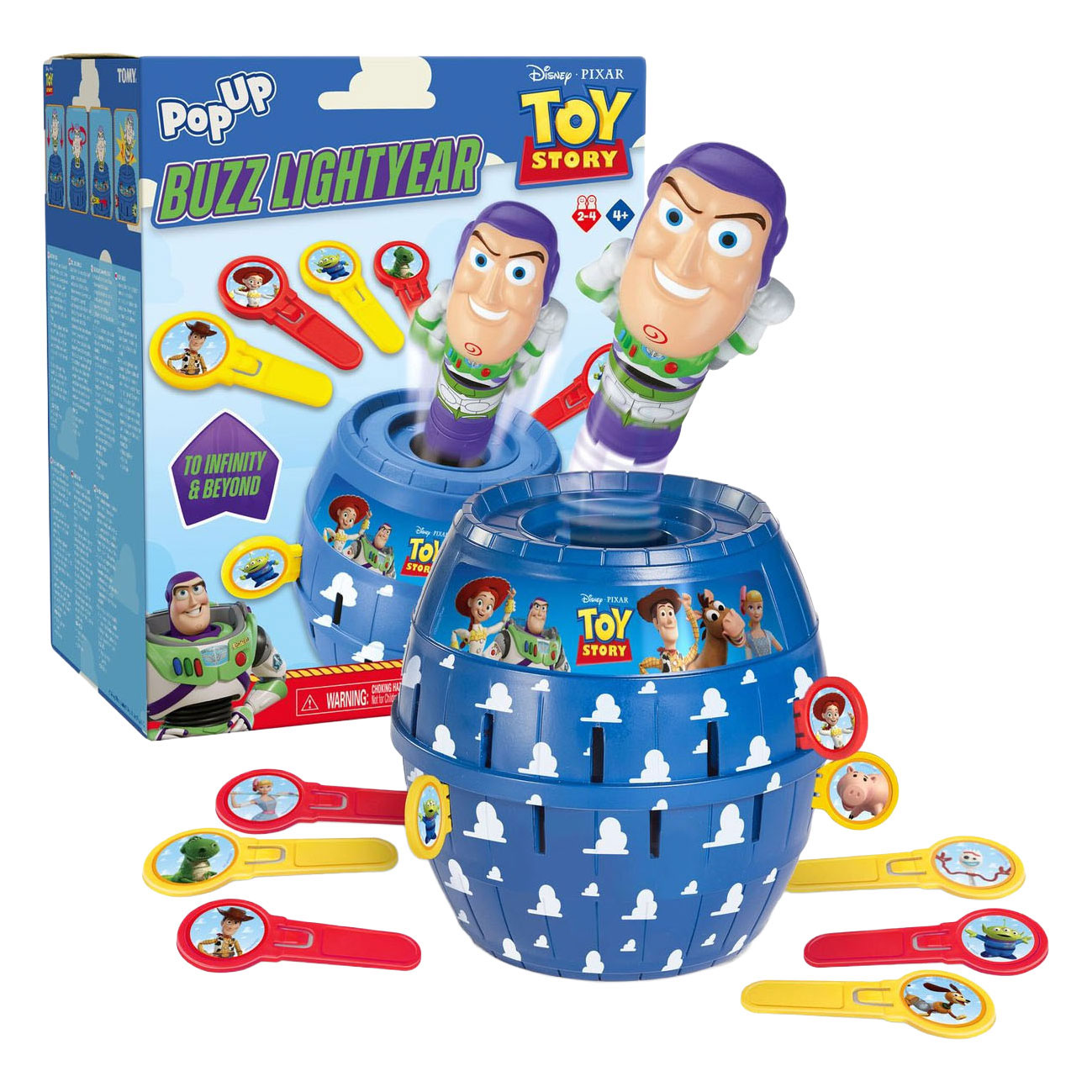 Tomy Pop Up Buzz Lightyear Disney